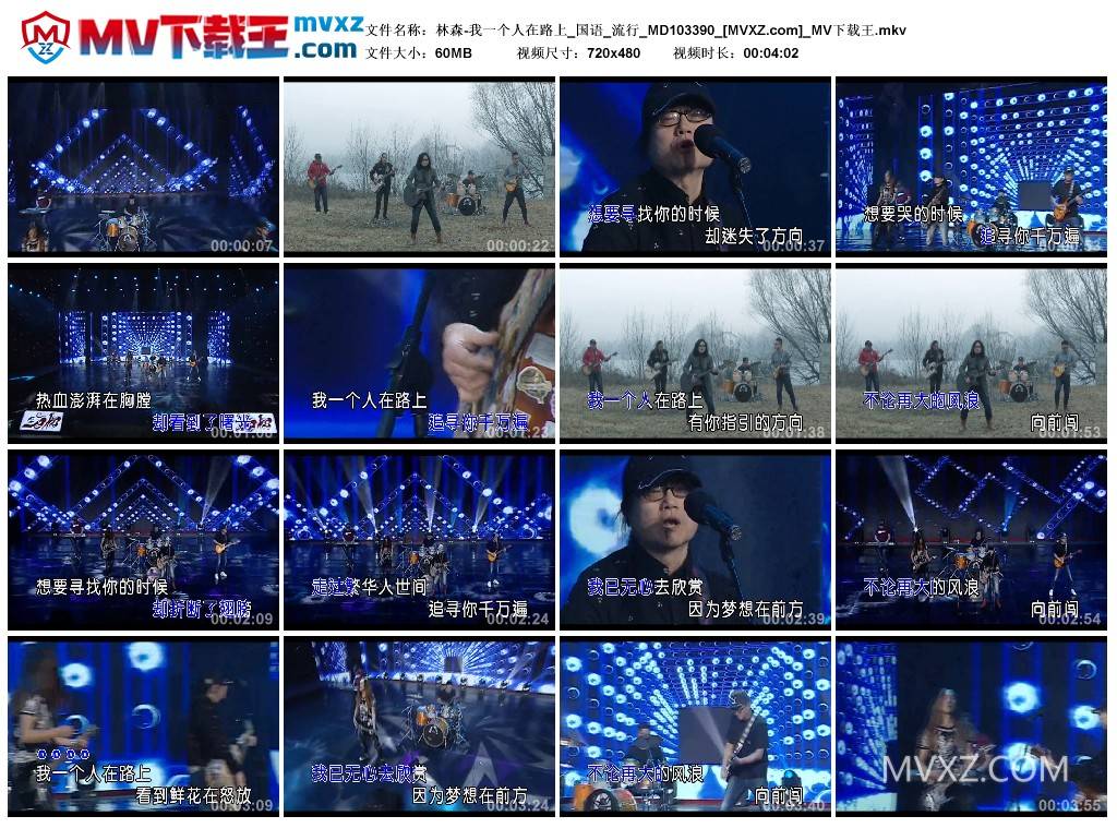 林森-我一个人在路上_国语_流行_MD103390